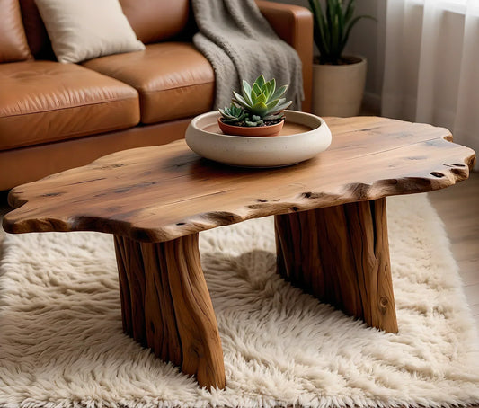 Handcrafted coffee table, modern natural wood coffee table, live edge farm table, reclaimed wood table, living room table, living room décor 