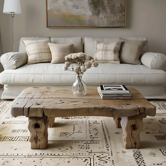rustic coffee table, driftwood coffee table 